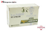 Fiocchi 9mm Flobert Rimfire Shotshells, #8 Shot 1/4oz 600FPS - 50Rds