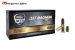 MFS 357 Mag Revolver Ammo, 158gr FMJ-FP - 50Rds