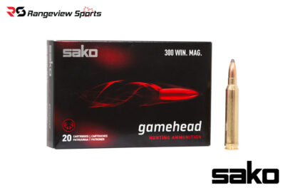Sako Gamehead 300 Win Mag Rifle Ammo, 180gr SP - 20Rds