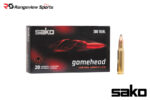 Sako Gamehead 308 Win Rifle Ammo, 150gr SP - 20Rds