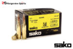 Sako Range 6.5 Creedmoor Rifle Ammo, 144gr FMJ BT - 50Rds