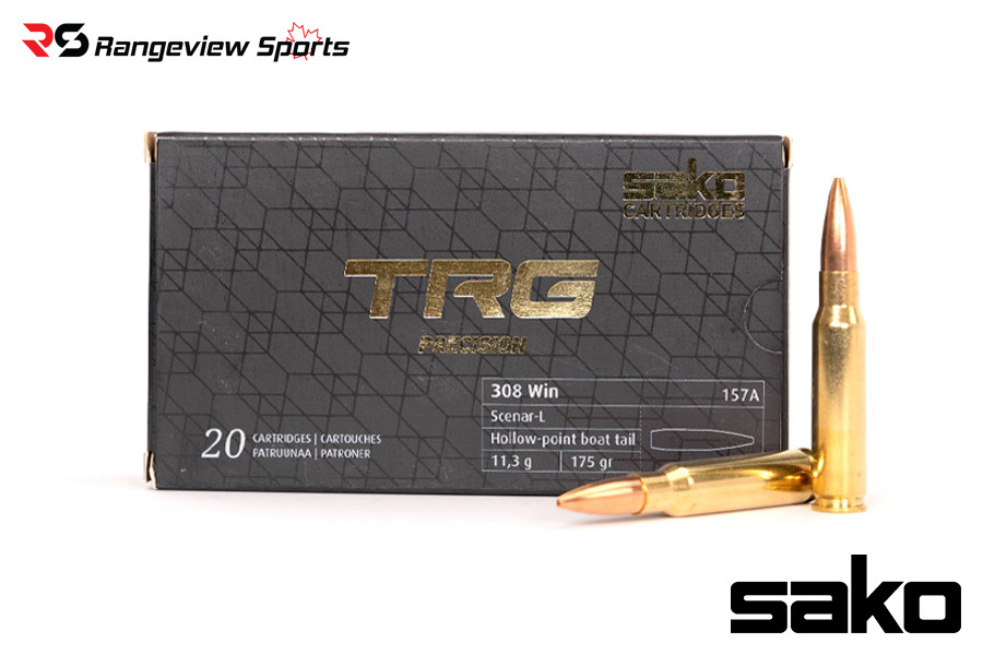 Sako TRG Precision 308 Win Rifle Ammo, 175gr Scenar-L HPBT - 20Rds Sako Trg Precision 308 Win Rifle Ammo, 175Gr Scenar-L Hpbt - 20Rds