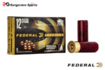 Federal Personal Defense Buckshot, 12Ga 2 3/4″ #00 Buckshot 9Pellets - 5Rds