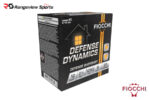 Fiocchi Defense Dynamics Buckshot, 12Ga 2 3/4'' Buckshot 9Pellets 1250FPS - 25Rds