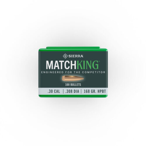 Sierra Matchking (Smk) Hpbt Projectile Bullet, 30 Cal 168Gr - Image 4