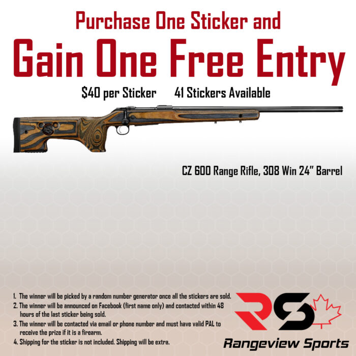 cz-600-range-sticker.jpg Rangeview Sports Sticker (Cz 600 Range Rifle, 308 Win 24&Amp;Quot; Barrel) - Image 1