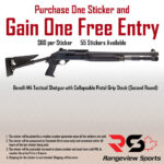 Rangeview Sports Sticker (Benell M4 Tactical Shotgun with Collapsable Pistol Grip Stock [Second Round])