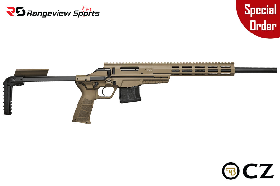 *Special Order* CZ 600+ Trail FDE Rifle, 223 Rem 16'' Barrel *Special Order* Cz 600+ Trail Fde Rifle, 223 Rem 16'' Barrel