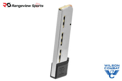 Wilson Combat Elite Tactical 1911 Magazine, 45 ACP Full Size, Stainless - 10Rd