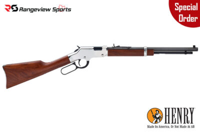 *Special Order* Henry H4 Golden Boy Silver Youth Rifle, 22 S/L/LR 17'' Barrel