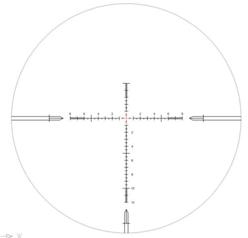 Keck Precision Hd 4-16X50Mm Ffp Riflescope, 30Mm Tube Mil Illuminated Reticle - Image 2