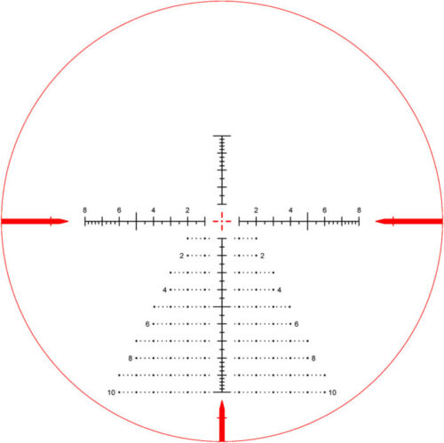 Keck Precision Hd 6-24X50Mm Ffp Riflescope, 30Mm Tube Mil Illuminated Reticle - Image 2