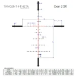 *Special Order* Tangent Theta 3-15x50mm Professional Riflescope - Image 5