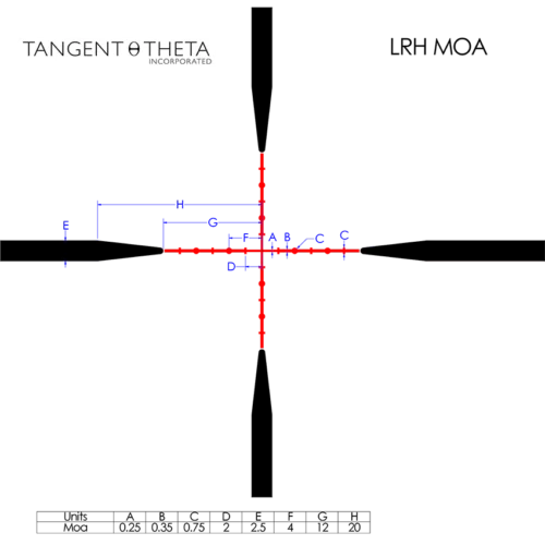 *Special Order* Tangent Theta 3-15X50Mm Long Range Hunter Riflescope - Image 5