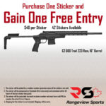 Rangeview Sports Sticker (CZ 600 Trail 223 Rem, 16'' Barrel)