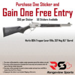 Rangeview Sports Sticker (Marlin 1894 Trapper Lever Rifle, 357 Mag 16.1'' Barrel)