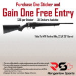 Rangeview Sports Sticker (Tikka T1x MTR Rimfire Rifle, 22 LR 20'' Barrel)