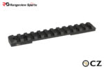 CZ 600 Picatinny Top Scope Base Rail, 0 MOA - Mini