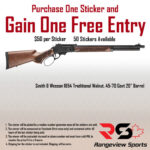 Rangeview Sports Sticker (Smith & Wesson 1854 Traditional Walnut, 45-70 Govt 20" Barrel)