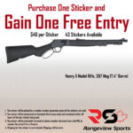 Rangeview Sports Sticker (Henry X Model Rifle, 357 Mag 17.4" Barrel)