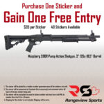 Rangeview Sports Sticker (Mossberg 590R Pump Action Shotgun, 3" 12Ga 18.5" Barrel)