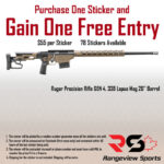Rangeview Sports Sticker (Ruger Precision Rifle GEN 4, 338 Lapua Mag 26" Barrel)