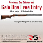 Rangeview Sports Sticker (Browning Citori CX Shotgun, 12Ga 30" Barrel, Second Round)
