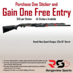 Rangeview Sports Sticker (Benell Nova Speed Shotgun, 12Ga 26" Barrel)