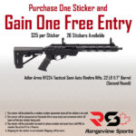Rangeview Sports Sticker (Adler Arms RF224 Tactical Semi Auto Rimfire Rifle, 22 LR 11.7" Barrel, Second Round)