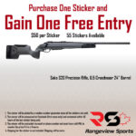 Rangeview Sports Sticker (Sako S20 Precision Rifle, 6.5 Creedmoor 24" Barrel)