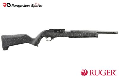 Ruger 10/22 Carbon Fiber Textured White Speckle Magpul MOE X-22 Stock, 22 LR 16.1'' Barrel
