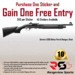 Rangeview Sports Sticker (Beretta A300 Ultima Patrol Shotgun, Black)