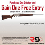 Rangeview Sports Sticker (Browning BAR MK 3 Rifle, 300 Win Mag 24" Barrel)