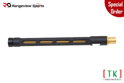 *Special Order* Tandemkross Comet Lightweight Barrel for Ruger 10/22 - Black & Gold