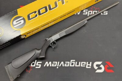 *Display Model* CVA Scout Rifle, 45-70 Govt 25'' Barrel - Blued *With Box*