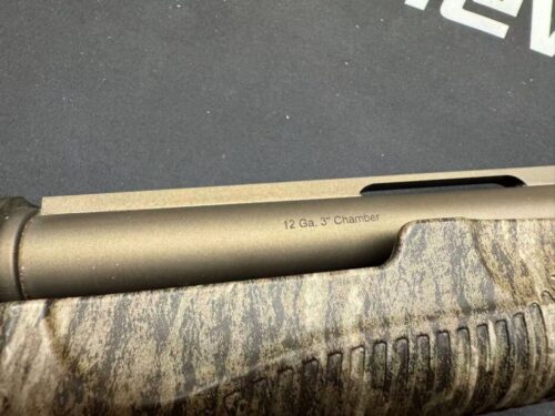 Used Canuck Hunter Pump Shotgun, 3'' 12Ga 28'' Bronze Cerakote &Amp; Bottomland Camo *With Box* - Image 2