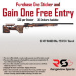 Rangeview Sports Sticker (CZ 457 RANGE Rifle, 22 LR 24" Barrel)