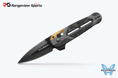 Benchmade Gold Class Lowden 491 Premium Folding Knife, Titanium Handle Damasteel Blade, Limited Edition