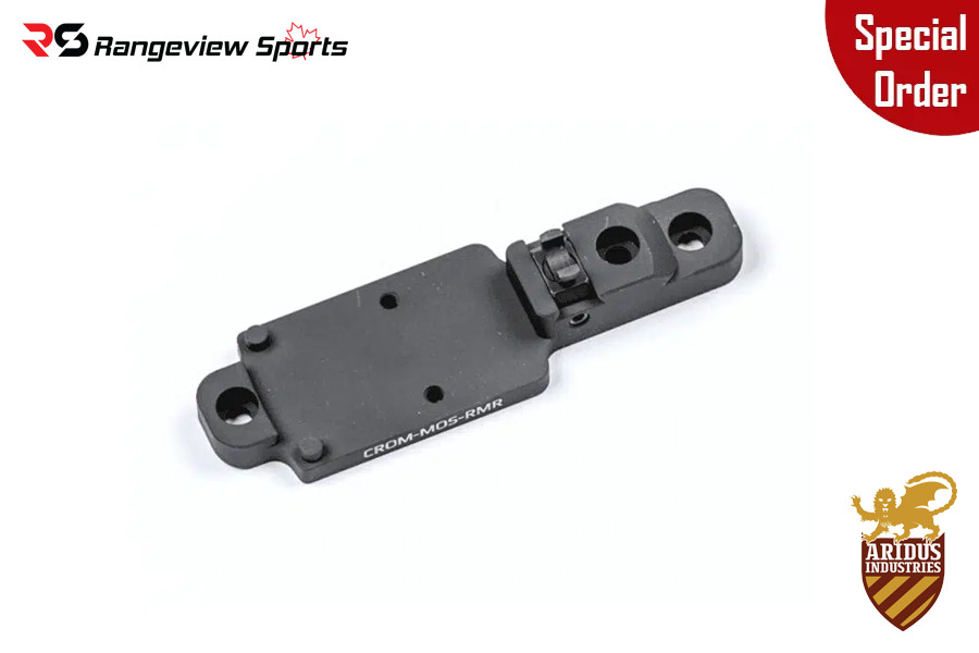 *Special Order* Aridus Industries Mossberg - Trijicon RMR CROM, with Standard Ghost Ring Aperture *Special Order* Aridus Industries Mossberg - Trijicon Rmr Crom, With Standard Ghost Ring Aperture