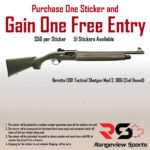 Rangeview Sports Sticker (Beretta 1301 Tactical Shotgun Mod 2, ODG, 2nd Round)