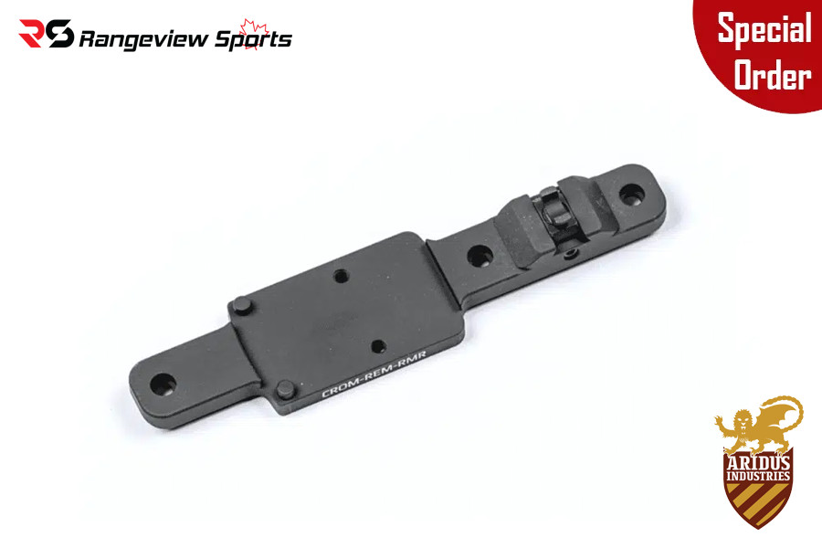 *Special Order* Aridus Industries Remington - Trijicon RMR CROM, with Standard Ghost Ring Aperture *Special Order* Aridus Industries Remington - Trijicon Rmr Crom, With Standard Ghost Ring Aperture