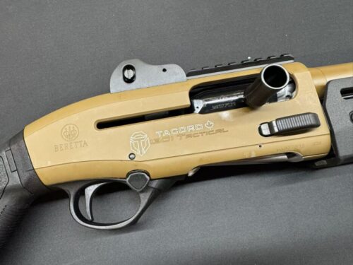 Beretta 1301 Tactical Mod 2 Shotgun Tactical Ordnance Edition, With Aridus Zhukov Handguard - Fde/Blk Two Tone - Image 5