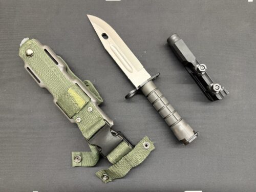 Consignment Geissele Stabby Bayonet Mount With M9 Style Bayonet And Sheath - Image 2