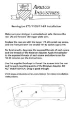 Aridus Industries Remington 870 Quick-Detach Carrier - Image 3