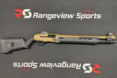 Beretta 1301 Tactical MOD 2 Shotgun Tactical Ordnance Edition, with Aridus Zhukov Handguard - FDE/BLK Two Tone