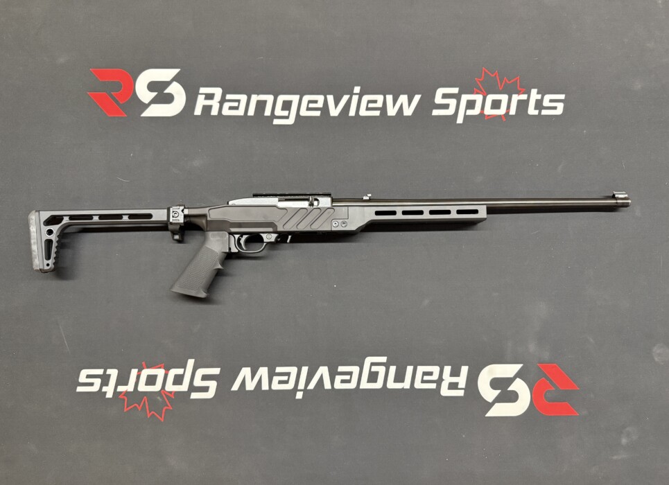 Ruger 10/22 with Spire Gunworks Raptor Chassis and Folding Stock Installed, 22 LR 16.5'' Barrel Ruger 10/22 With Spire Gunworks Raptor Chassis And Folding Stock Installed, 22 Lr 16.5'' Barrel