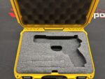 Used Nanuk 909 Glock Pistol Case, Yellow with Cut Foam for Glock - Image 2