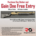Rangeview Sports Sticker (Beretta 1301 Tactical MOD 2 Shotgun Tactical Ordnance Edition, with Toni System M-LOK Handguard - FDE/BLK Two Tone)