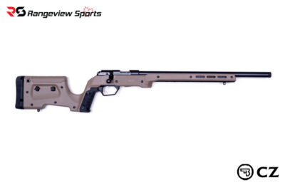 CZ 457 MDT XRS Bolt-Action 22 LR Rifle, 20" Barrel - FDE
