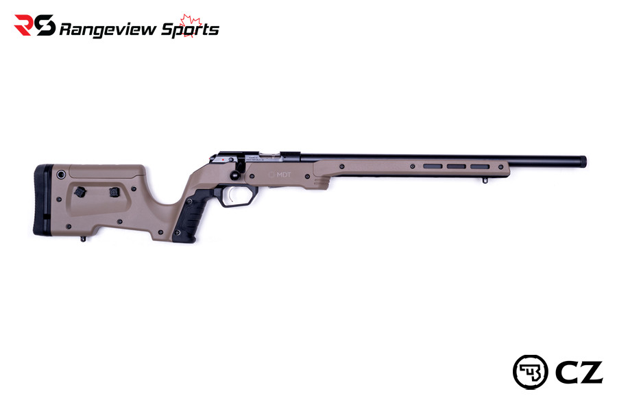 CZ 457 MDT XRS Bolt-Action 22 LR Rifle, 20" Barrel - FDE Cz 457 Mdt Xrs Bolt-Action 22 Lr Rifle, 20&Amp;Quot; Barrel - Fde